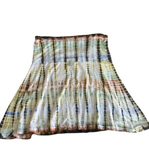 Kathmandu Imports Whimsical Fairy Tie‎ Dye Mini Skirt